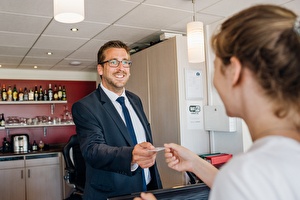 Front desk